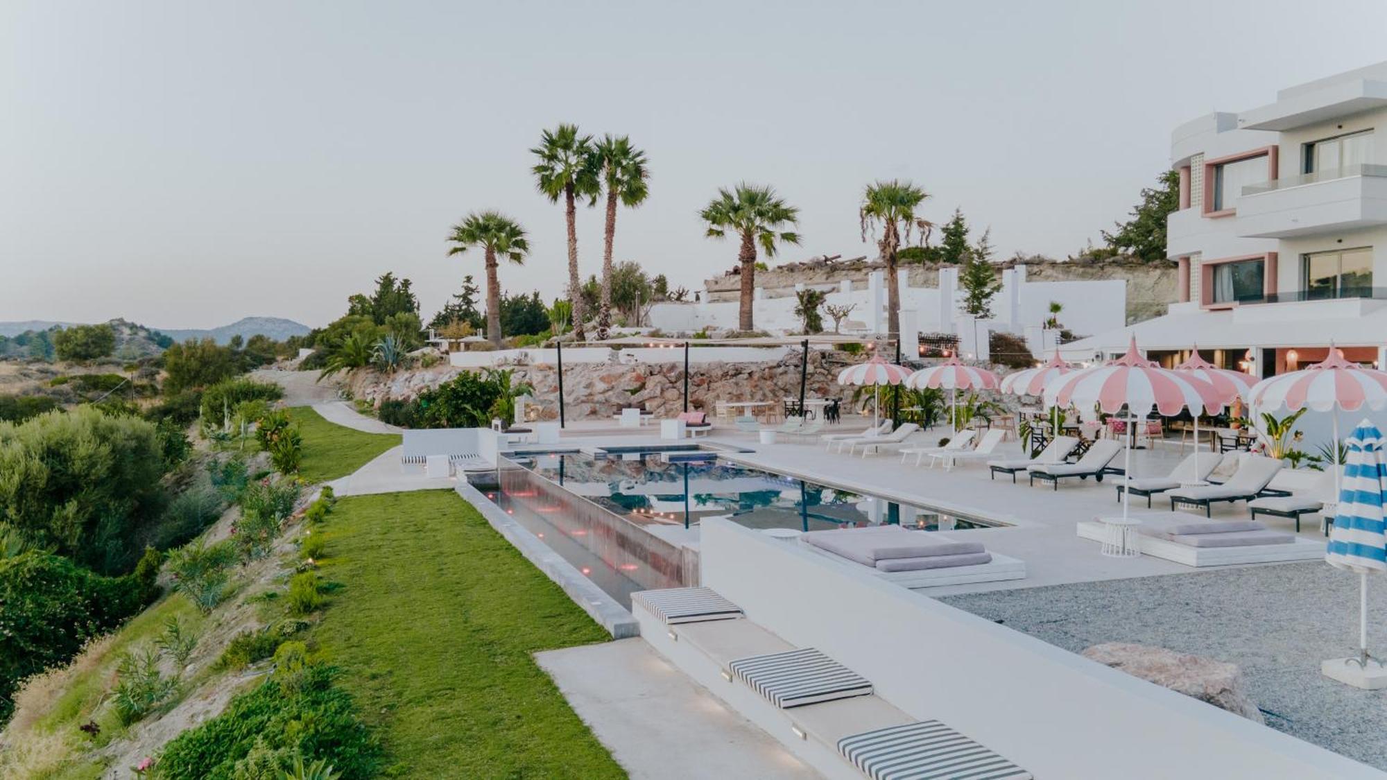 The Palms Concept Hotel Adults Only 16 Plus Faliraki Exterior photo